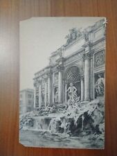 Roma fontana trevi usato  Genova