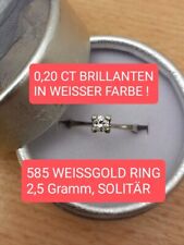 20ct solitär ring gebraucht kaufen  Berlin