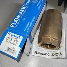 CAMPBELL 4033E Spring Check Valve,Brass,1-1/2",FNPT, used for sale  Shipping to South Africa