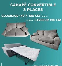 Canape convertible places d'occasion  Paris XVIII