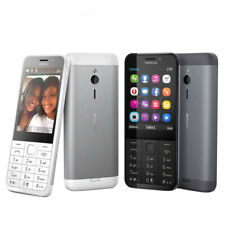 Nokia 230 Black/White (Unlocked) Dual-Sim 2G Classic Button Mobile Phone, used for sale  Shipping to South Africa