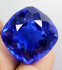 Used, 93.10 Ct Natural Blue Tanzania Of Tanzanite Cushion Cut Loose Gemstone Certified for sale  Shipping to South Africa
