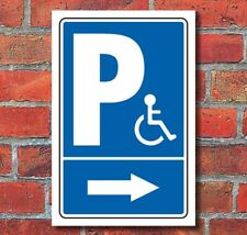 Schild behinderten parkplatz gebraucht kaufen  Bad Driburg