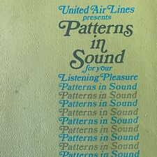 Usado, Folleto de colección de patrones de música de sonido de United Air Lines directorio segunda mano  Embacar hacia Argentina