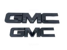 NEW Grille Tailgate Emblem Black For 2015-19 GMC Sierra 1500 2500HD 3500HD GMC for sale  Shipping to South Africa