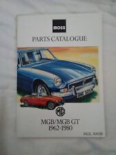 Moss parts catalogue for sale  EASTBOURNE