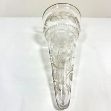 Antique etched glass for sale  Marietta