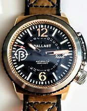 Ballast Trafalgar Arnament relógio automático mostrador preto 47mm BL-3133 masculino comprar usado  Enviando para Brazil