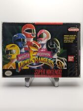 Juego y caja Mighty Morphin Power Rangers (Super Nintendo SNES) ~ probado y funciona segunda mano  Embacar hacia Argentina