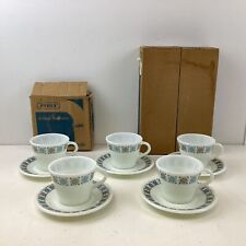 Vintage Pyrex Opal Cups and Saucers (H4) S#551 for sale  Shipping to South Africa