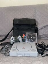 Sony PS1 Playstation 1 Console, Controller, Cables, 1 game, Messenger Bag - Nice, used for sale  Shipping to South Africa