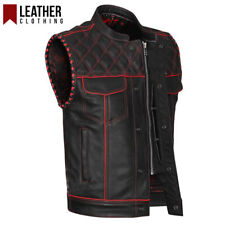 Men black leather for sale  Shipping to Ireland