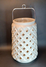 White ceramic lattice for sale  Remus