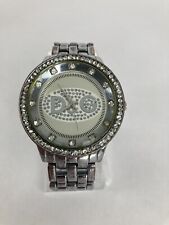 Dolce & Gabbana 40mm moldura de cristal tom prata relógio de quartzo com pulseira e bateria comprar usado  Enviando para Brazil