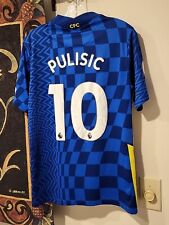 Christian Pulisic Nike Dri-Fit Chelsea niebieska koszulka drużyna piłkarska #10 męska średnia na sprzedaż  Wysyłka do Poland