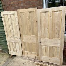 reclaimed pine victorian doors for sale  MELTON MOWBRAY