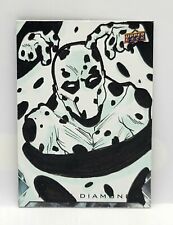 2021 UD Marvel Black Diamond cartão de esboço 1/1 THE SPOT por Marshall Baker comprar usado  Enviando para Brazil