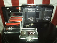 JVC S-VHS ADAPTER & 4 TAPE LOT. C-P6U, CP7U, SONY, MAXELL VCR VHS  d'occasion  Expédié en France