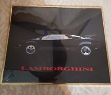 lamborghini poster for sale  CROWBOROUGH