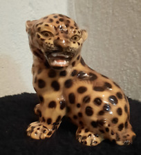 Leoparden figur keramik gebraucht kaufen  Nürnberg