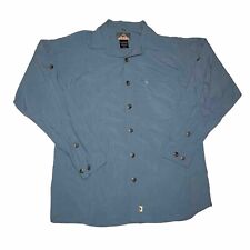 Camisa masculina vintage Lava Gear Supplex náilon azul trilha caminhada ao ar livre tamanho pequeno comprar usado  Enviando para Brazil