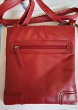 Visconti red leather for sale  PAIGNTON