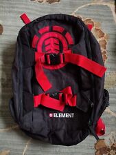 Bolso Mochila de Patinete Vintage Element Negro Rojo  segunda mano  Embacar hacia Argentina