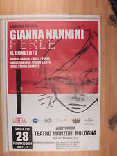 Poster concerto gianna usato  Italia
