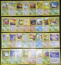 POKÉMON SET JUNGLE UNLIMITED COMUNI E NON COMUNI COMPLETO ITA PL/LP, usado segunda mano  Embacar hacia Argentina