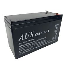 Aus Cell No.1 Sealed Lead Acid Rechargeable 12V 7Ah Alarm Battery  CJ12-7 Tested, used for sale  Shipping to South Africa