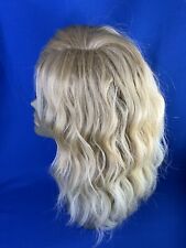 Motown Tress Lace Cap Human Hair Blend Blonde Wig for sale  Shipping to South Africa