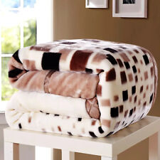 Cobertores macios e gordos grossos para cama de casal tamanho Queen completo Mink Throw Twin comprar usado  Enviando para Brazil