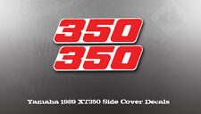 YAMAHA 1989 XT350 SIDE COVER DECALS LIKE NOS for sale  Shipping to South Africa