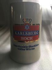 Karlsberg bock bierkrug gebraucht kaufen  Brachttal