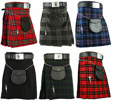 Scottish Mens Kilt Traditional Highland Dress Skirt Kilts Tartan for sale  Shipping to South Africa
