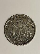 1869 francs coin for sale  HAILSHAM