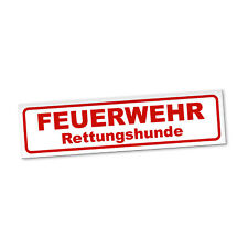 Feuerwehr rettungshunde magnet gebraucht kaufen  Leipzig