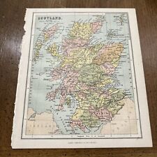 Antique 1869 map for sale  Shipping to Ireland