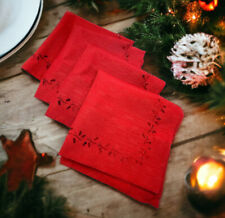 Red cloth napkins for sale  Clermont