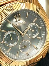 Usado, Relógio feminino Invicta 23751 anjo quartzo ouro rosa aço inoxidável mostrador preto comprar usado  Enviando para Brazil