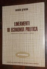 Lineamenti politica economica usato  Roma