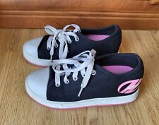 Heelys black white for sale  STANMORE
