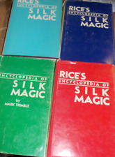 Rice Encyclopedia of Silk magic 4 Vol Book Set, used for sale  Shipping to South Africa