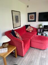 Seater sofa coral for sale  AMERSHAM