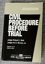 Civil procedure trial for sale  Tustin