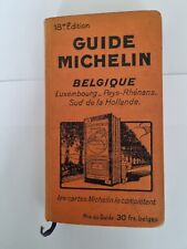 Guide michelin 1930 d'occasion  Vélizy-Villacoublay