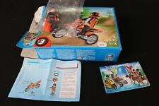 ZB338 Playmobil 5115 motocross incomplet uniquement pilote segunda mano  Embacar hacia Argentina