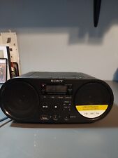 CD player portátil Sony Boombox sintonizador digital rádio AM/FM mega baixo ZS-PS50 comprar usado  Enviando para Brazil