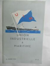 Revue union industrielle d'occasion  Marseille I