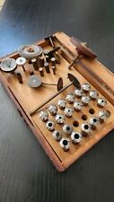 Vintage Moseley Starrett Etc. 8mm Lathe 21 Collet Set More Watchmaker Watch Tool for sale  Shipping to South Africa